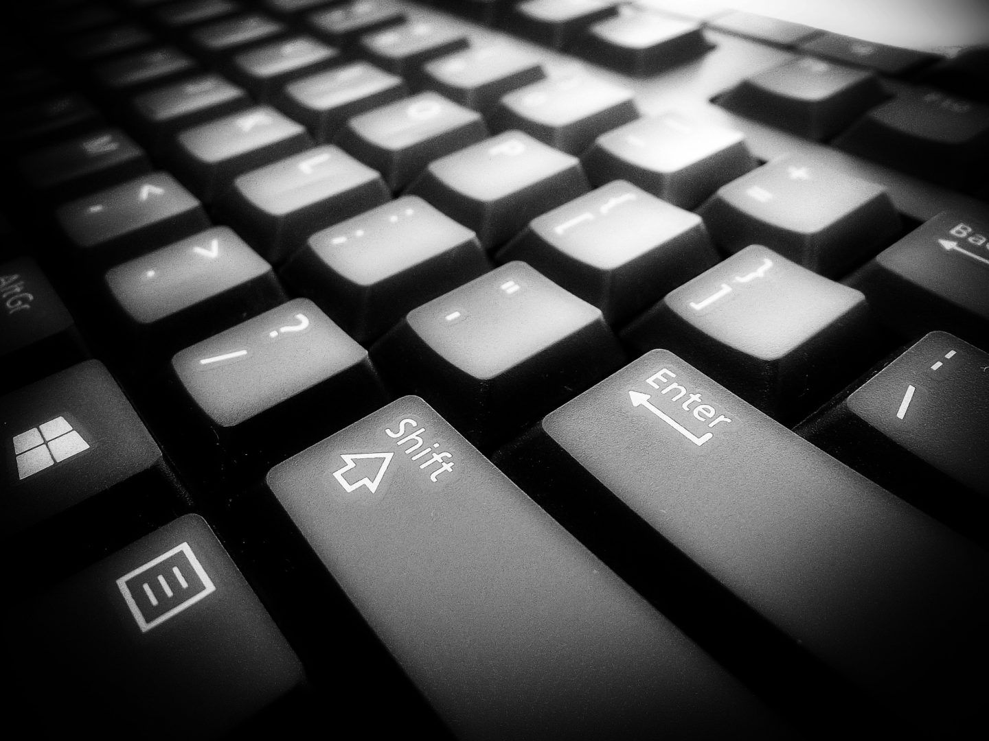teclado mecanografía